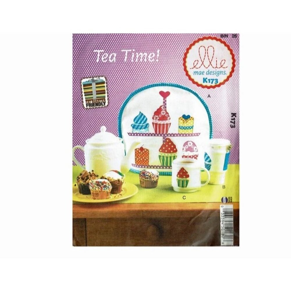 Kwik Sew Sewing Pattern K173‎ / C607 Ellie Mae Tea Time Cozy Cup Covers